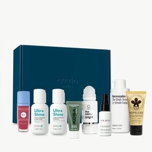 NEW CREDO Beauty CLEAN SKIN CARE Glow on the Road Travel Set Evolvh Lolavie KOBA